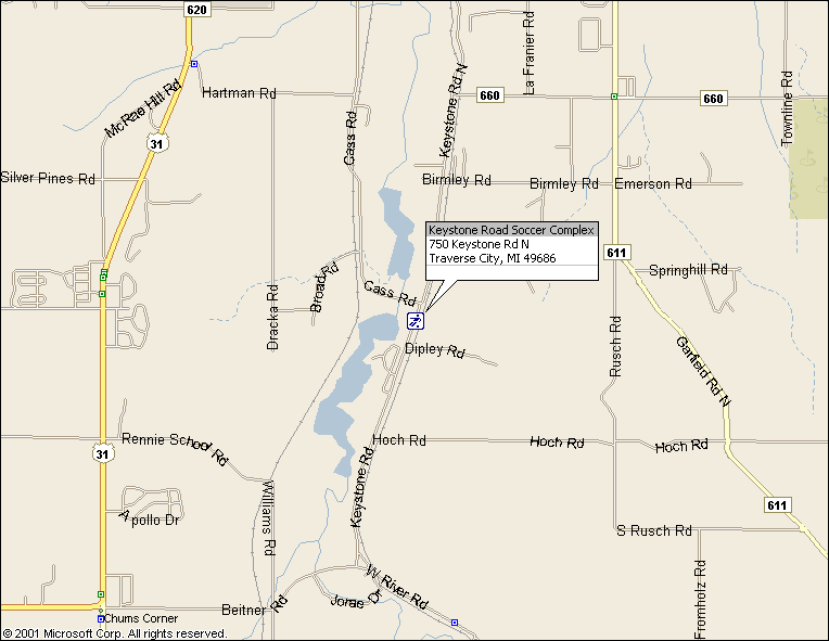 TBAYS Keystone Rd Soccer Complex